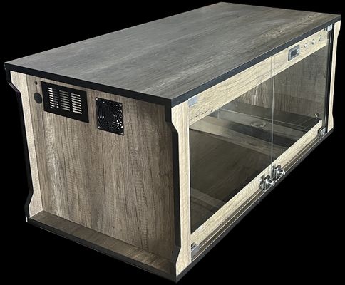 Easy Assembly Wooden Reptile Enclosure With Temperature Controller