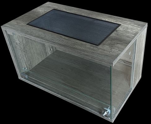 Waterproof Wooden Reptile Enclosure Lightweight With Large Windows