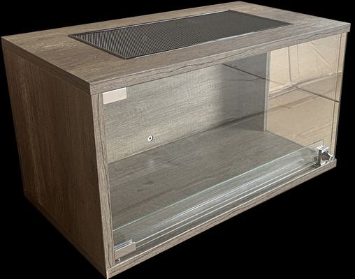 Waterproof Wooden Reptile Enclosure Lightweight With Large Windows