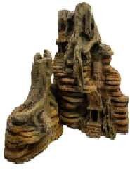 Decorative Terrarium Tree Stump Customized Flame Resistance With Rocks