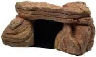 PU Material Reptile Rock Hide Nature Look Corrosion Resistant For Snake