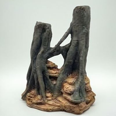 Lifelike Natural Textures Snake Enclosure Background Meticulous Craftsmanship Natural Aesthetic